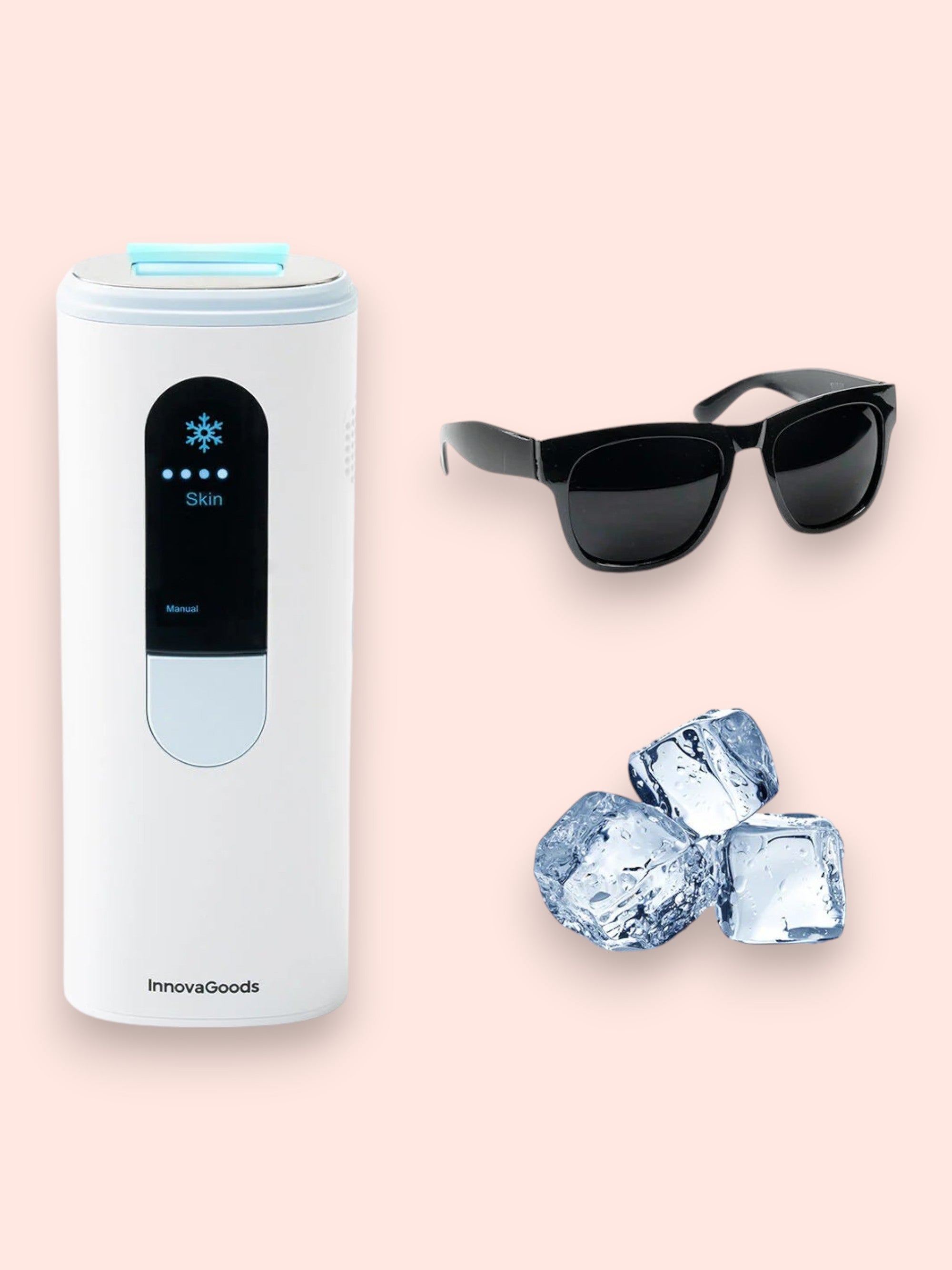 Depiladora de Luz Pulsada con Función Frío y Accesorios Kulepil InnovaGoods