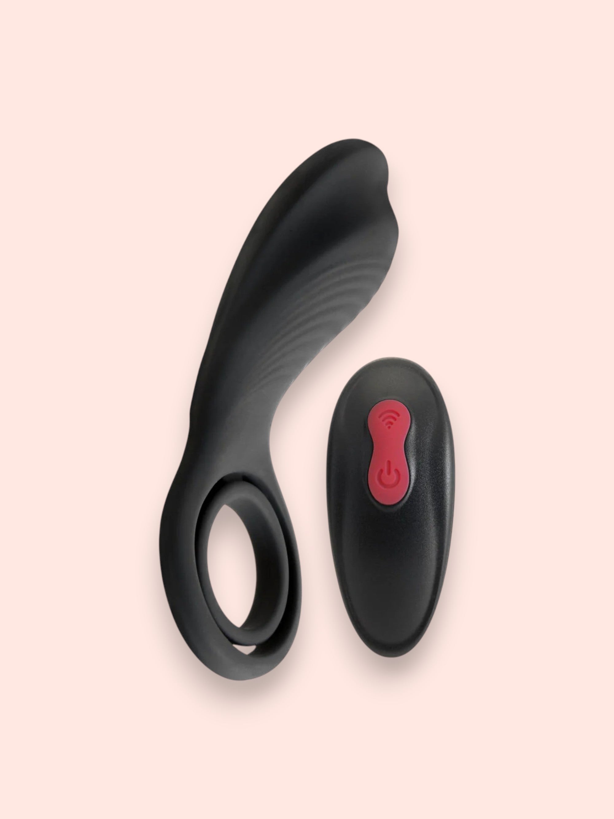 Anillo Vibrador para el Pene S Pleasures Negro