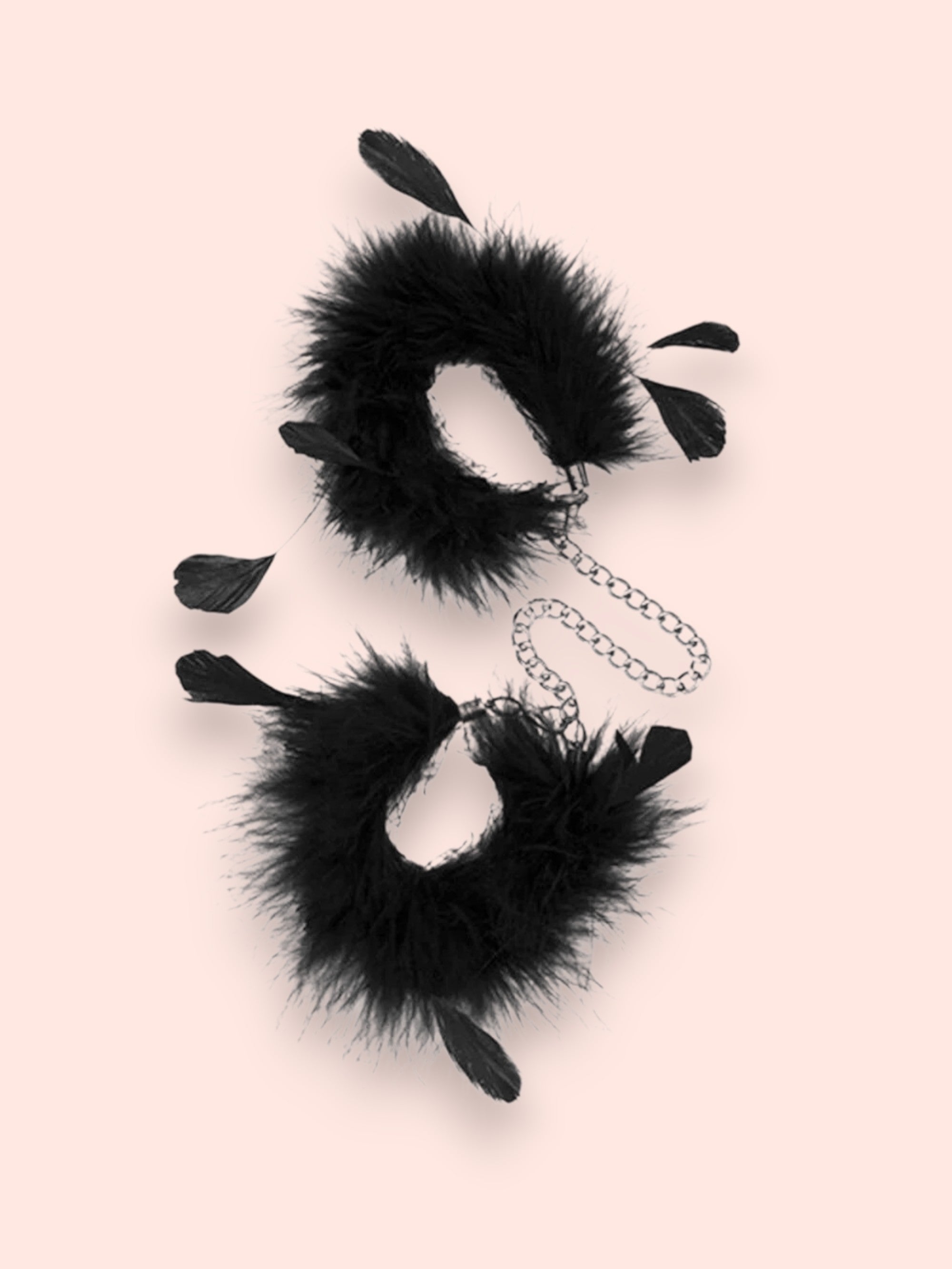 Esposas S Pleasures Feather Negro